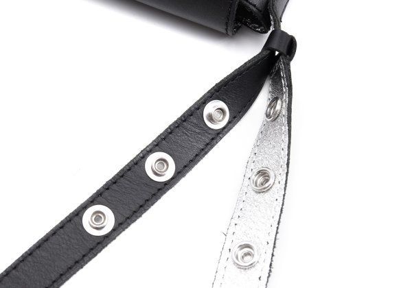 クラックフォイル切替レザーショルダーバッグ