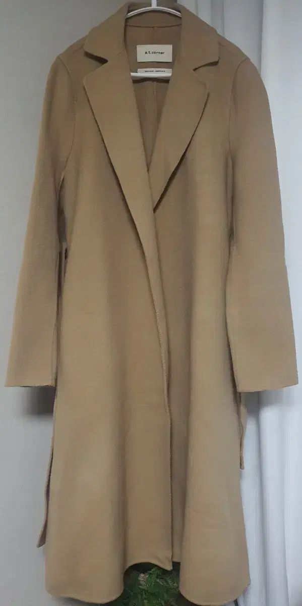 a t corner カシミア ブレンド コート