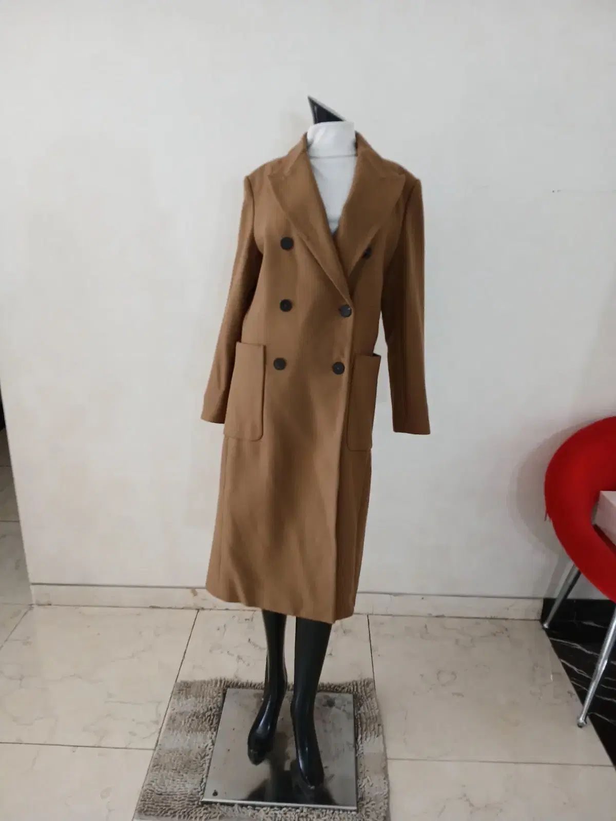 ロングコート 新品 ZARA ウール MANTECO コート limited edition