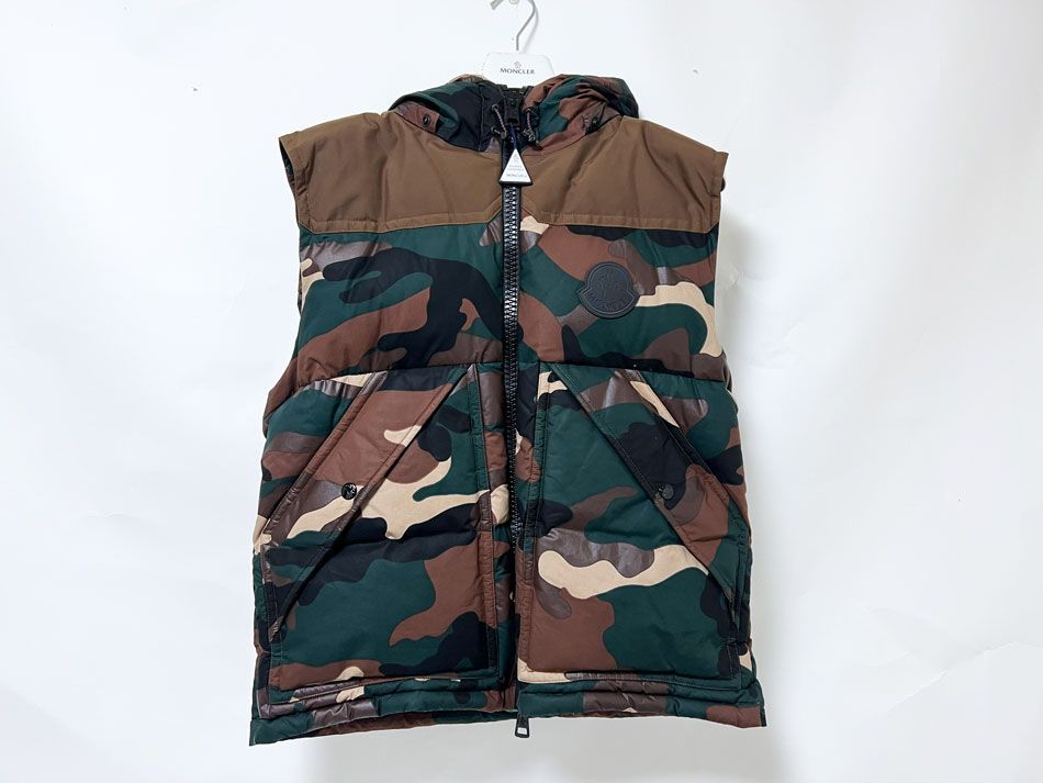 MONCLER モンクレール メンズ ダウンジャケット ダウンベスト カモフラ