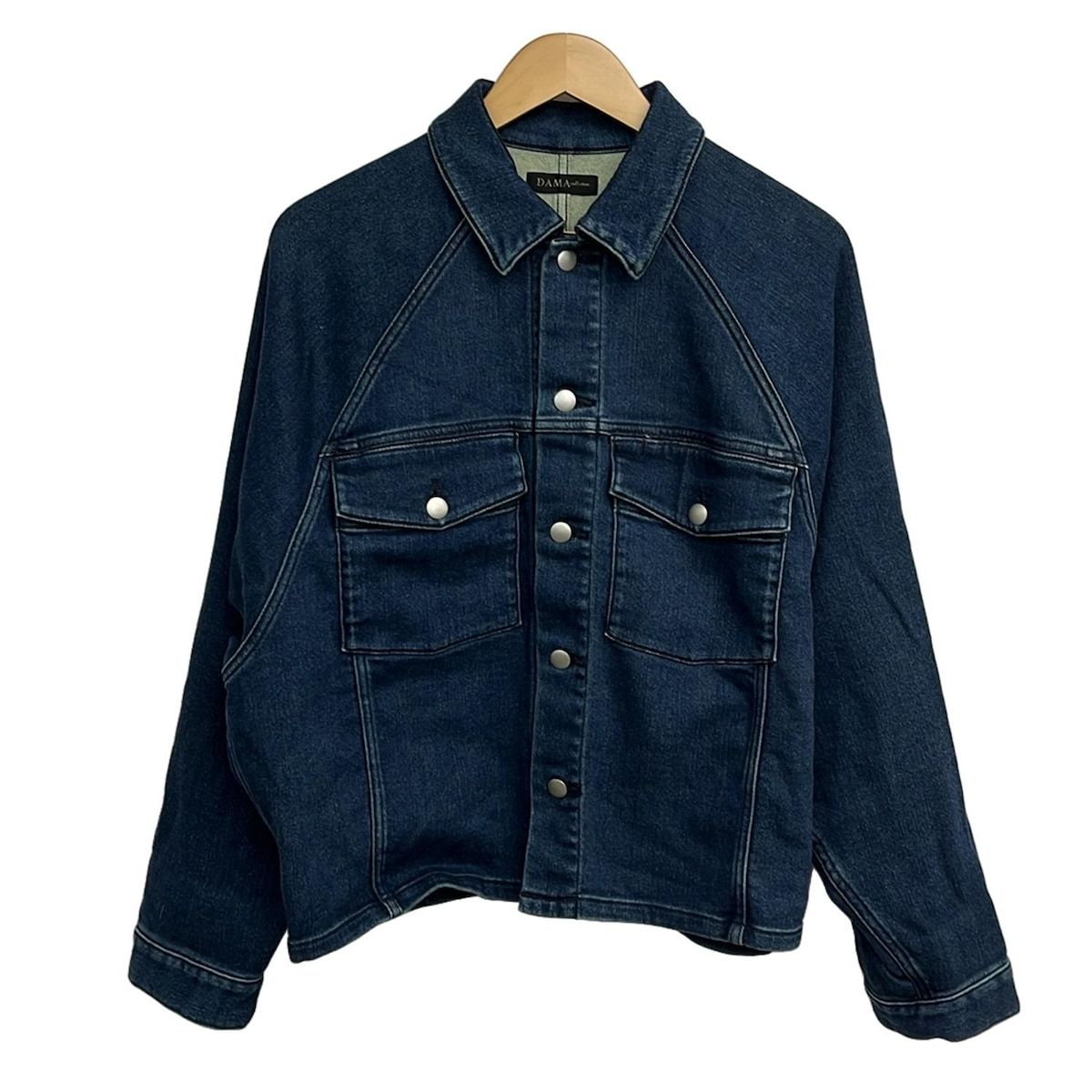 DAMAcollection ダーマ Gジャン サイズ3 L レディース ブルー 長袖 春 秋
