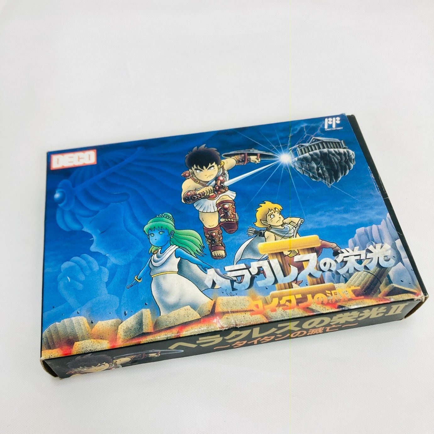 比較的美品 元箱 Nintendo 任天堂 FC ファミコン ソフト ヘラクレスの