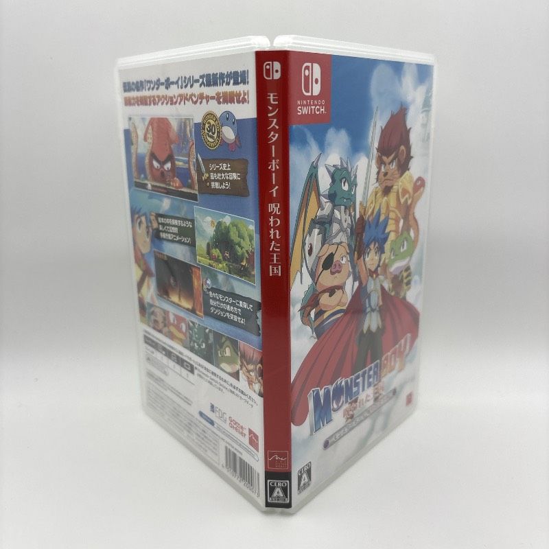 動作品 希少 レア Switch モンスターボーイ 呪われた王国 MONSTER BOY