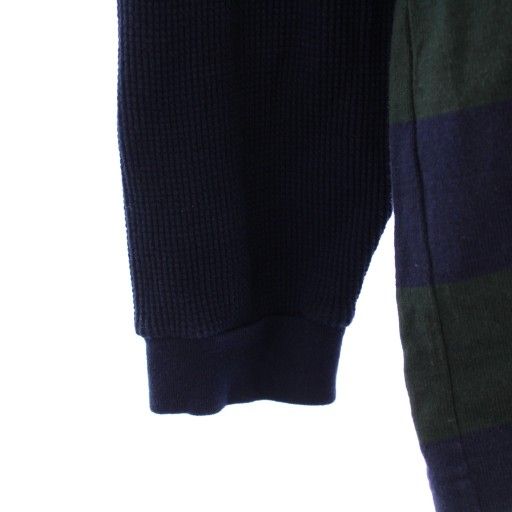 ディセンダント DESCENDANT Tシャツ ロンT 長袖 クルーネック フェイク