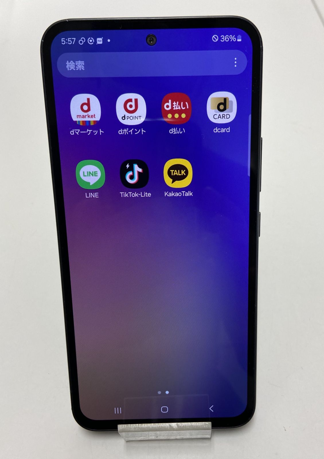 Galaxy A54 5G SC-53D docomo オーサムグラファイト SAMSUNG㉓