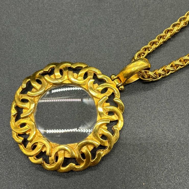 CHANEL シャネル ココマーク ルーペ ロングネックレス アクセサリー