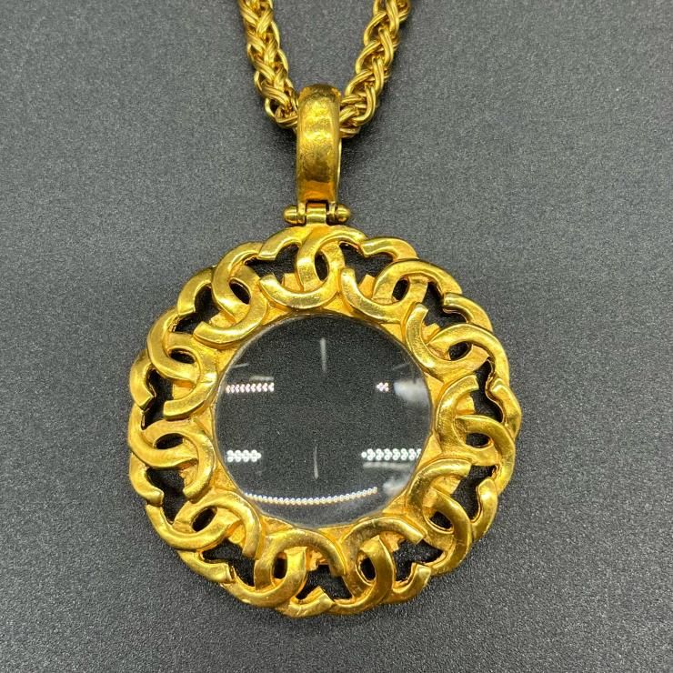 CHANEL シャネル ココマーク ルーペ ロングネックレス アクセサリー