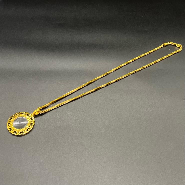 CHANEL シャネル ココマーク ルーペ ロングネックレス アクセサリー