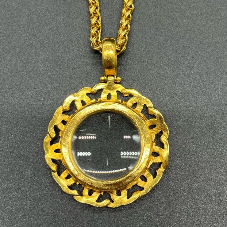 CHANEL シャネル ココマーク ルーペ ロングネックレス アクセサリー