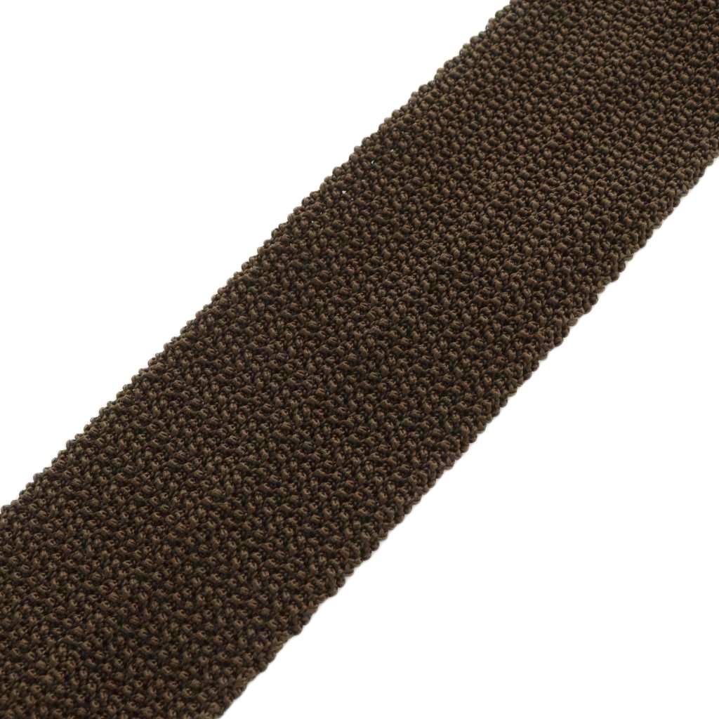 アスコット ASCOT for BEAMS F ニットタイ ネクタイ 茶 ブラウン /AN19