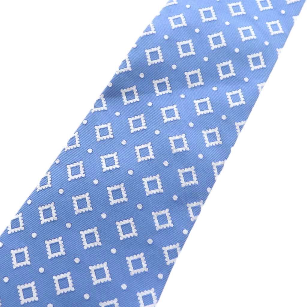 FRANCO BASSI ネクタイ オフホワイト アイボリー パターン柄 FRANCO BASSI ネクタイ | ホワイト ソリッドタイ 結婚式 - Del Fiore