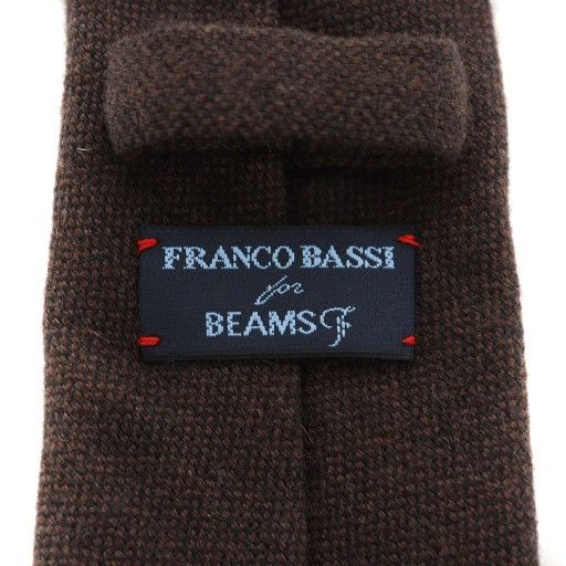フランコバッシ FRANCO BASSI for BEAMS F ワイドタイ ネクタイ