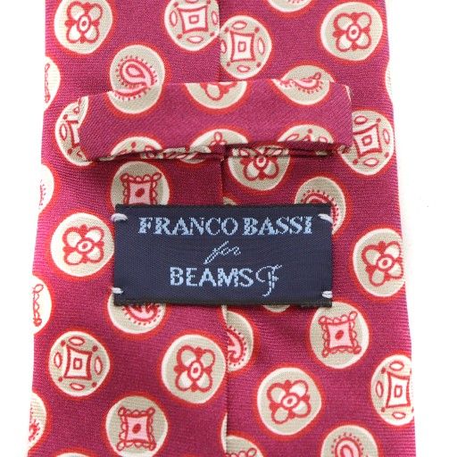 フランコバッシ FRANCO BASSI for BEAMS F レギュラータイ ネクタイ 総