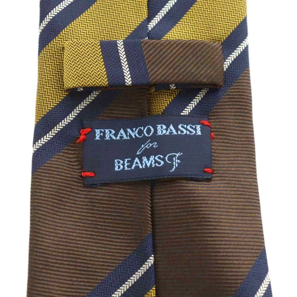 FRANCOBASSI BEAMS F ネクタイ　フランコバッシ 2024AW 新作ネクタイ【FRANCO BASSI ーPART5－】｜ビームス ハウス
