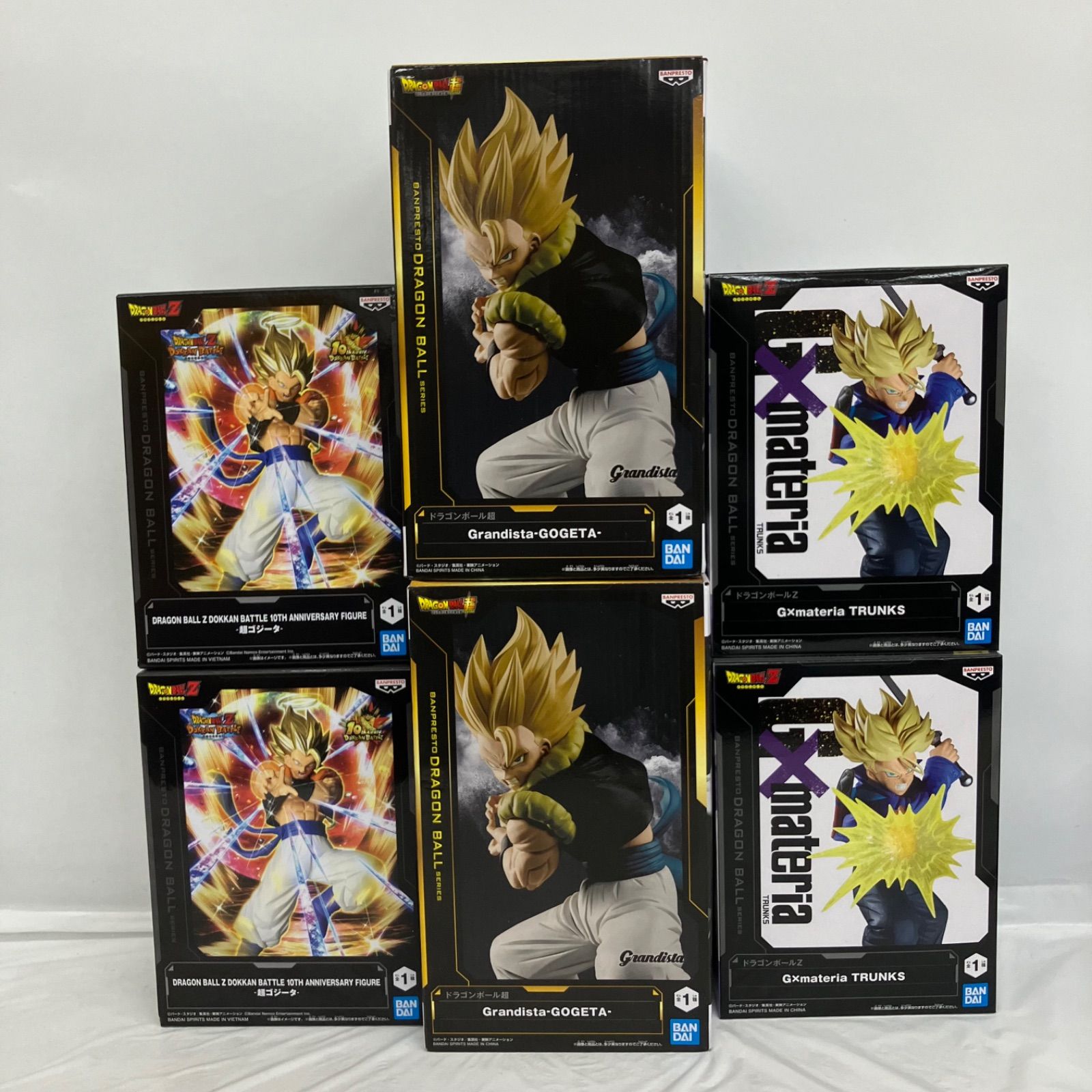 未開封 ドラゴンボール シリーズ 10TH ANNIVERSARY 超ゴジータ