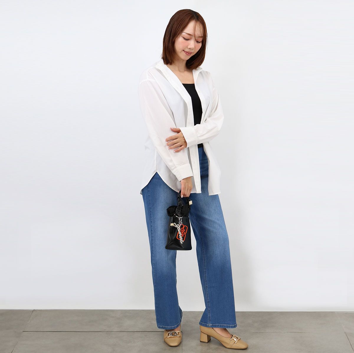 GANNI ガニー クリスタルバッグチャーム Strass Signature Keyring A 7062 7063 7064 キーホルダー キーリング ロゴ ギフト プレゼント ブランド