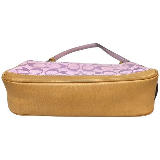 COACH コーチ シグネチャー ピンク アクセサリーポーチ 6094 ヴィンテージ 通販ファッション - 【希少色】COACH コーチ