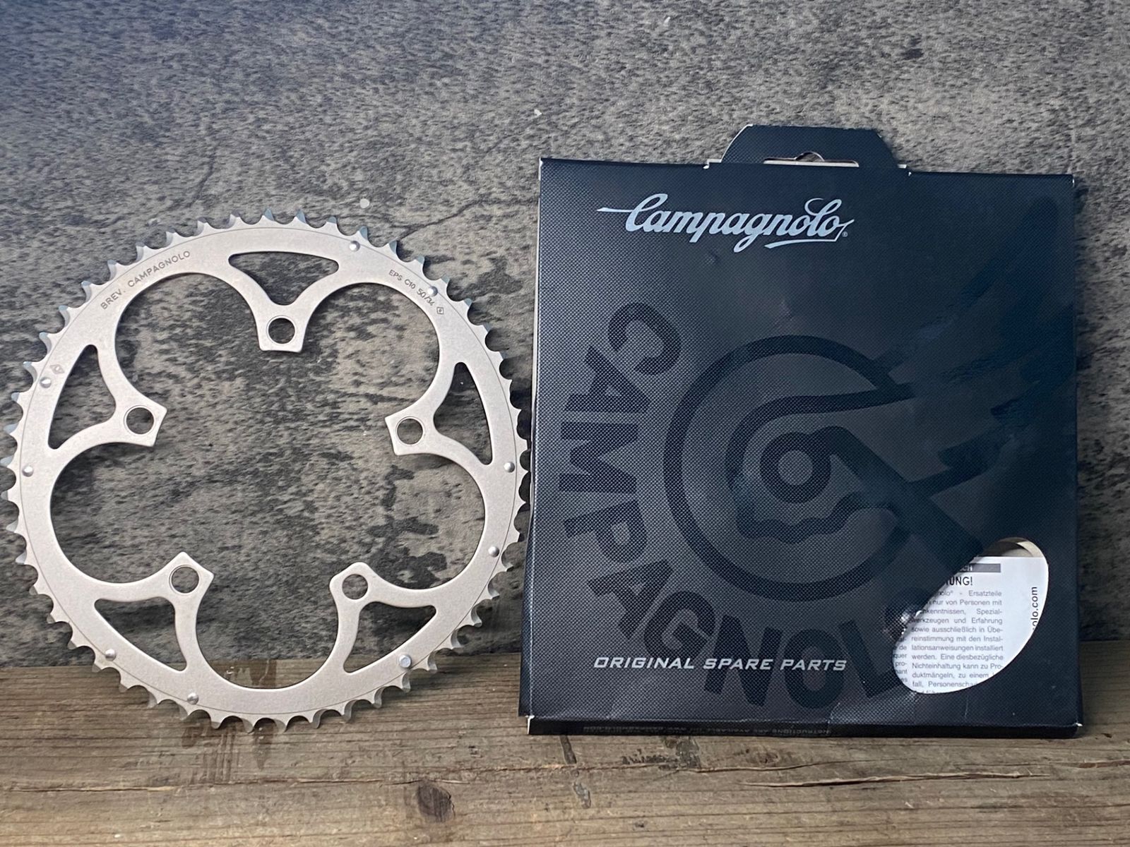 JR307 CAMPAGNOLO FC-RE250 アウターチェーンリング 50T 5H - メルカリ