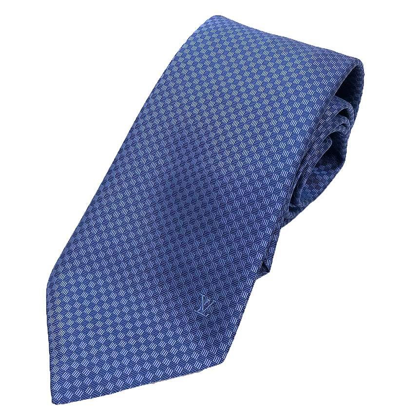 ルイヴィトン LOUIS VUITTON ネクタイ クラヴァット マイクロダミエ