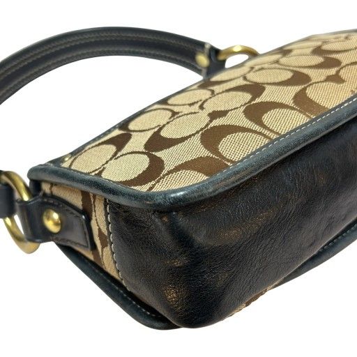 COACH コーチ ショルダーバッグ ターンロック レガシー シグネチャー