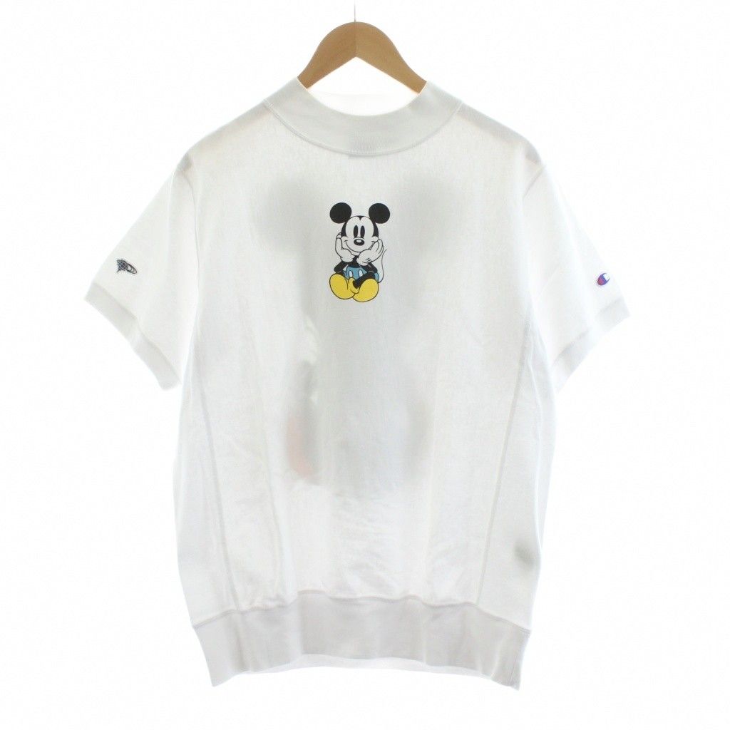 チャンピオン CHAMPION BEAMS GOLF Disney リバースウィーブ モック