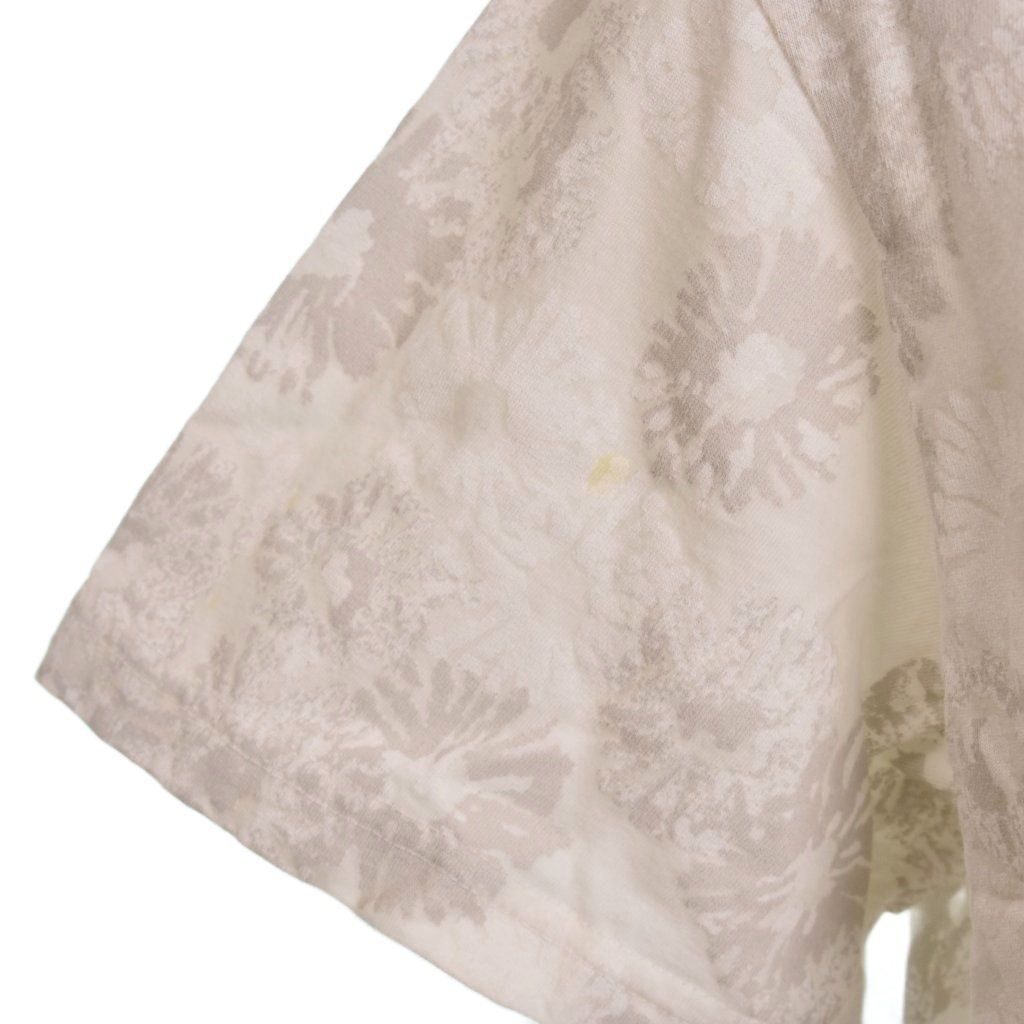 プランテーション plantation フラワープリント Tシャツ 半袖 花柄 M