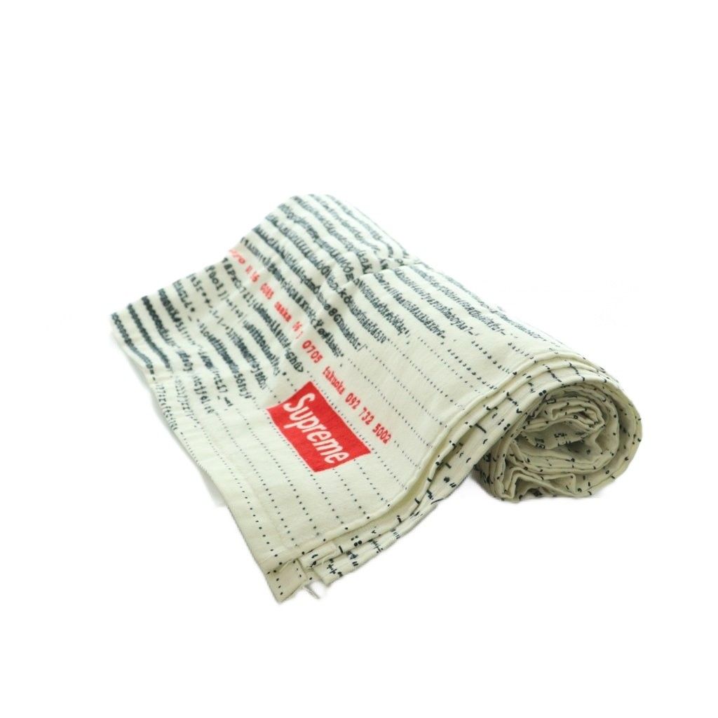 Supreme Digi Beach Towel White ビーチタオル シュプリーム SUPREME DIGI BEACH TOWEL ビーチタオル 総柄 ホワイト