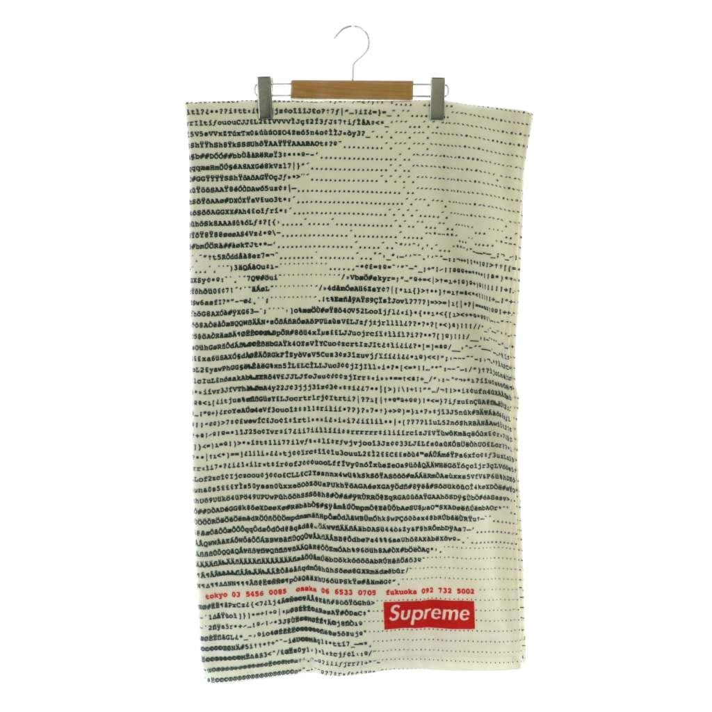 Supreme Digi ビーチタオル シュプリーム SUPREME DIGI BEACH TOWEL ビーチタオル 総柄 ホワイト