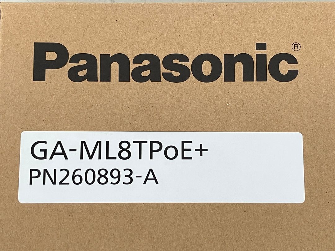 Panasonic GA ML 8 TPoE A スイッチング ハブ 家電