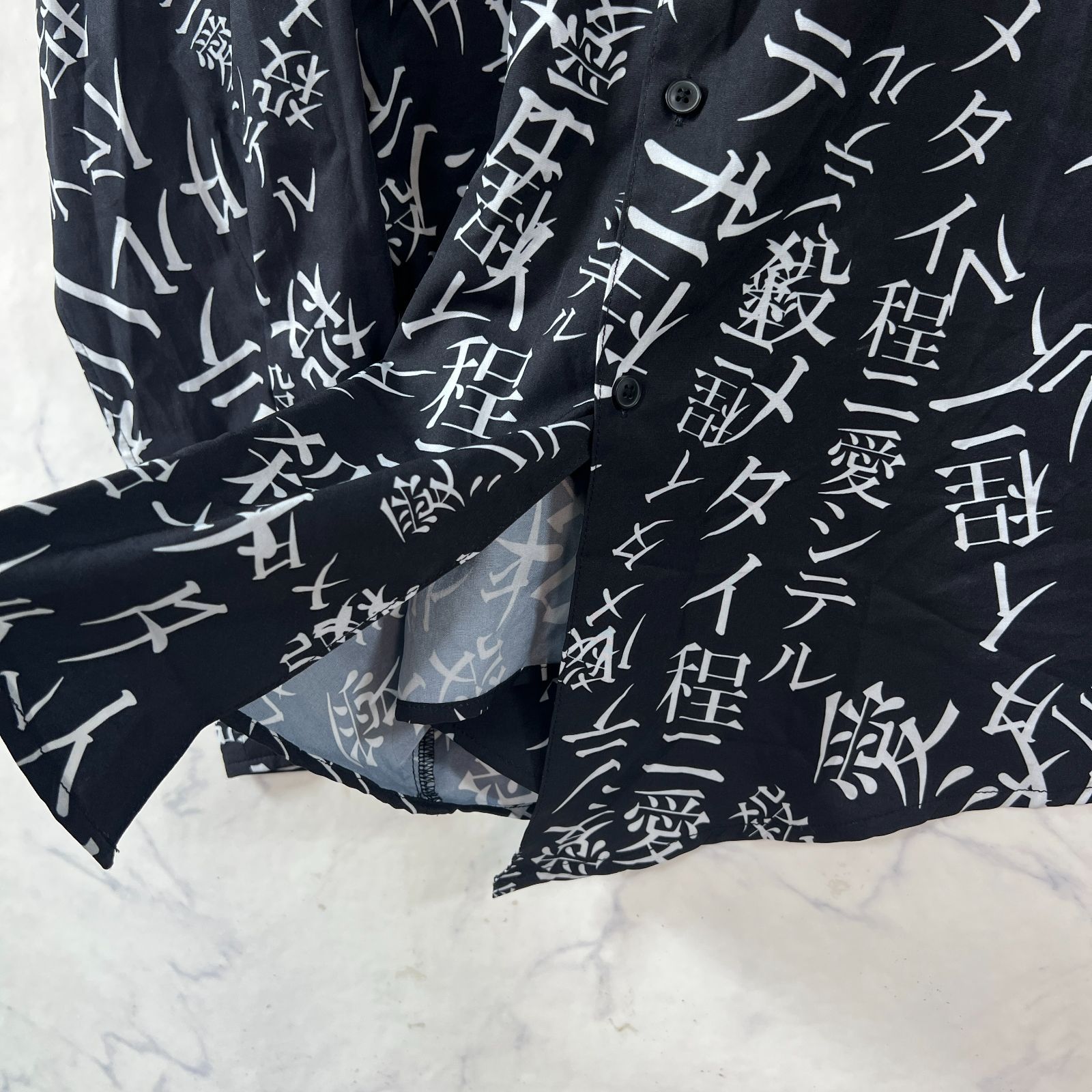 極美品 ガルルザリッパー 殺メタイ程ニ愛シテル シャツ ネクタイなし