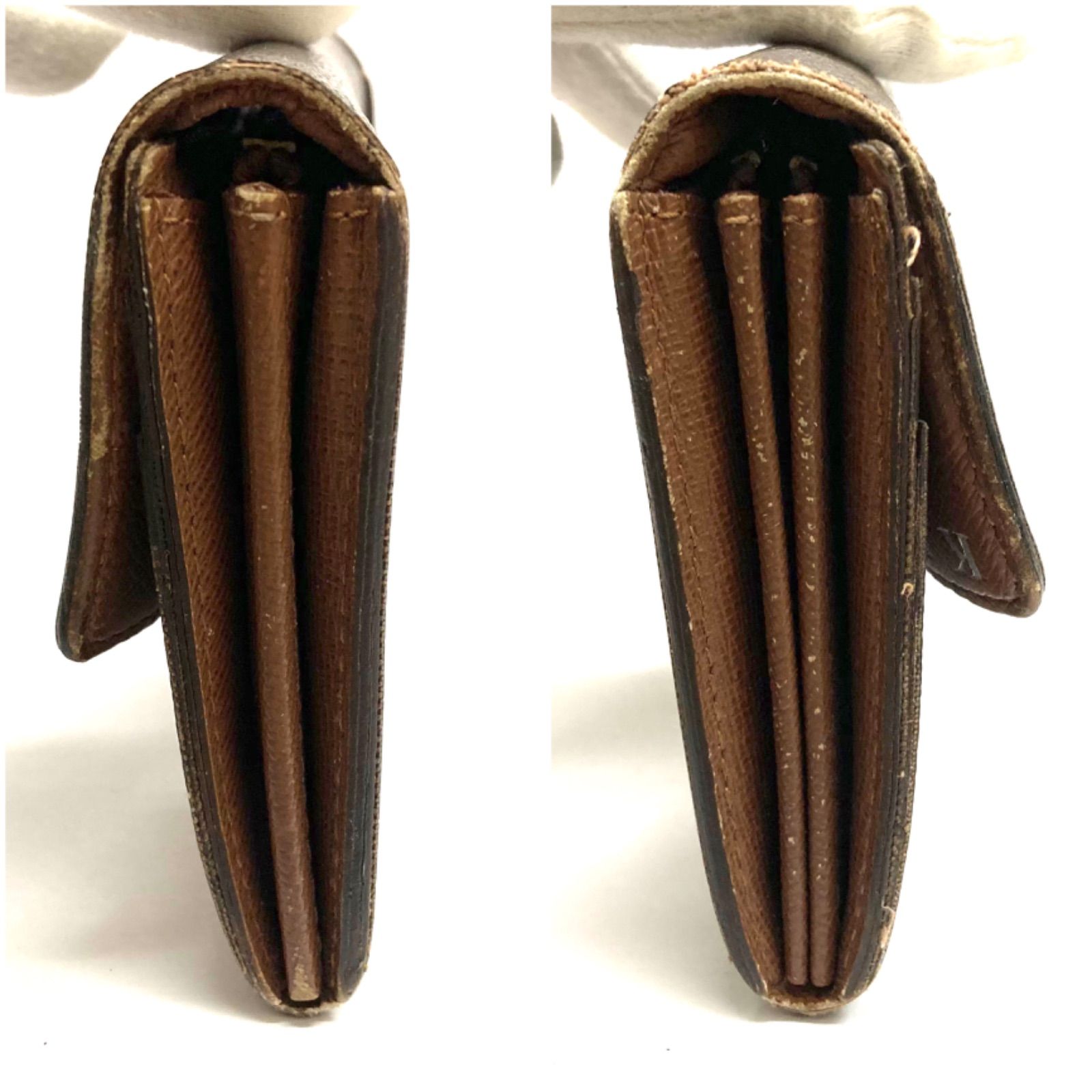 LOUIS VUITTON】ルイヴィトン ポルトモネクレディ モノグラム 長財布