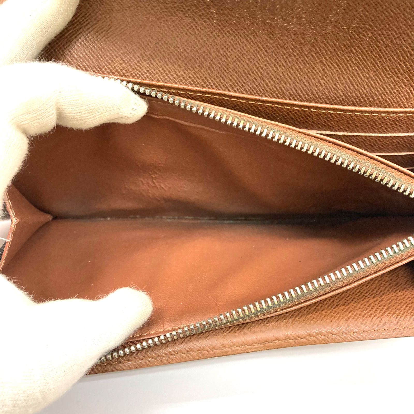 LOUIS VUITTON】ルイヴィトン ポルトモネクレディ モノグラム 長財布