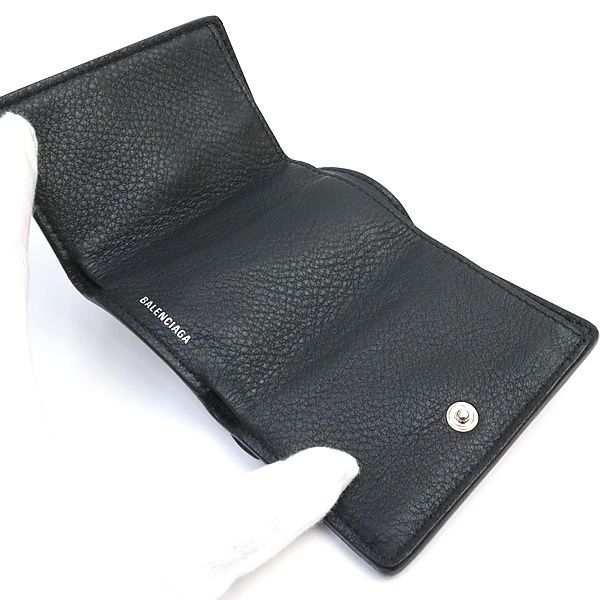 広尾店】バレンシアガ BALENCIAGA ペーパーミニ ウォレット 三つ折り