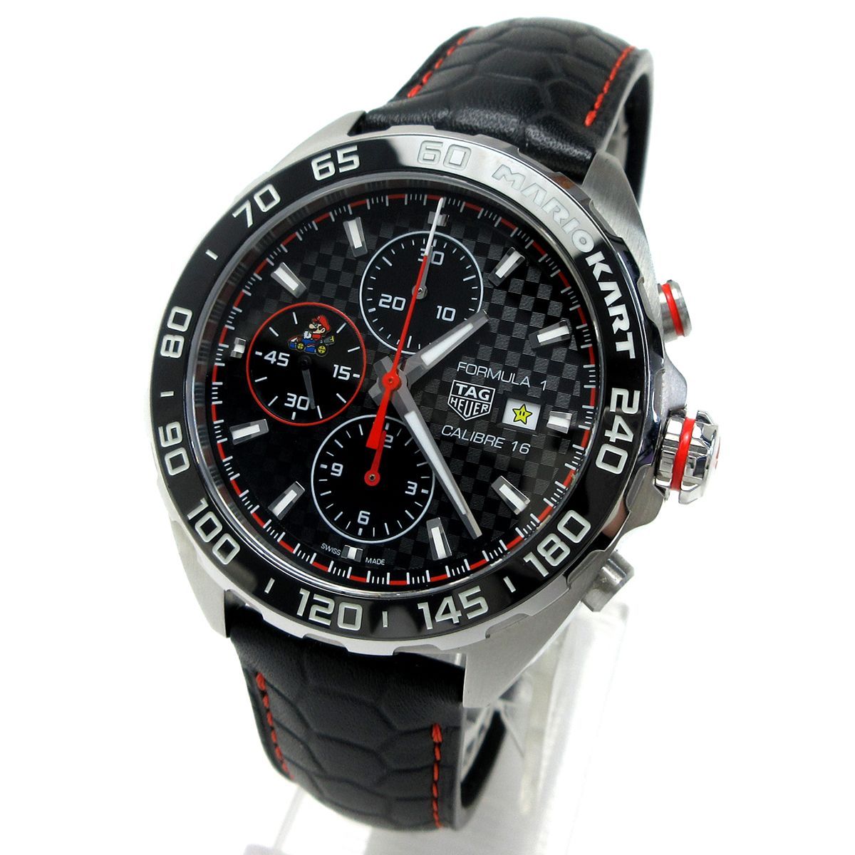 タグホイヤー TAG Heuer フォーミュラ1 クロノ マリオカート オートマチック メンズ 世界 3000本 CAZ 201 E.FC 6517 時計 自動巻き 箱