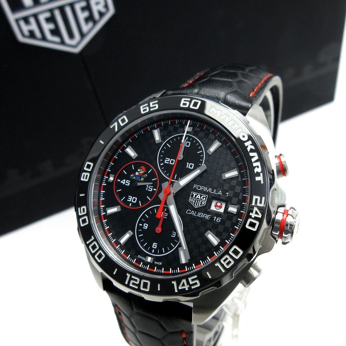 タグホイヤー TAG Heuer フォーミュラ1 クロノ マリオカート オートマチック メンズ 世界 3000本 CAZ 201 E FC 6517 時計 自動巻き 箱