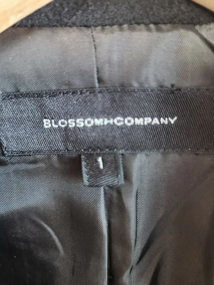  ブロッサムHカンパニー ウール ロング コート 55 サイズ1 ロングコート ジャケット アウター