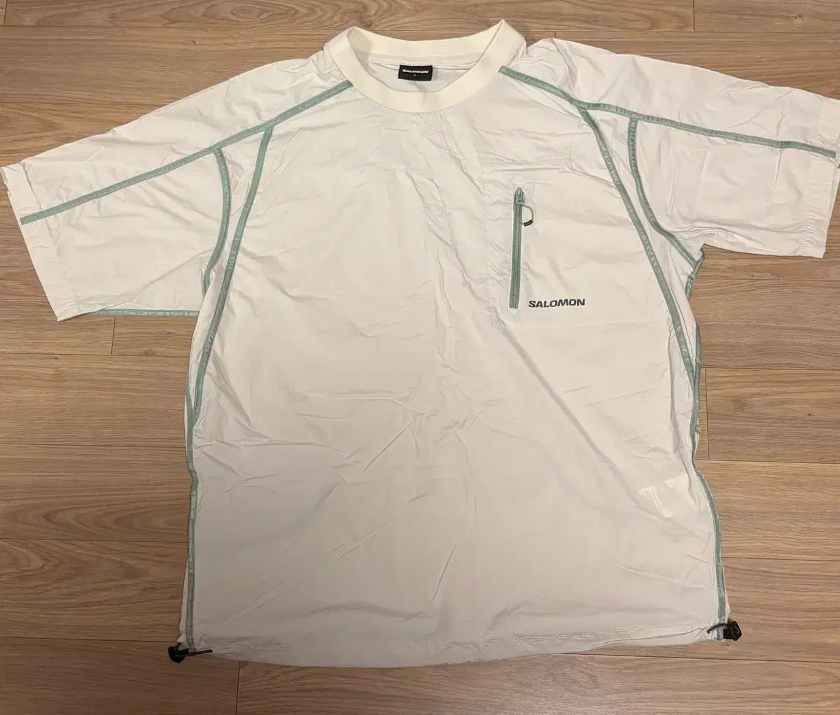 サロモン uni ピナクル lt ショート スリーブ