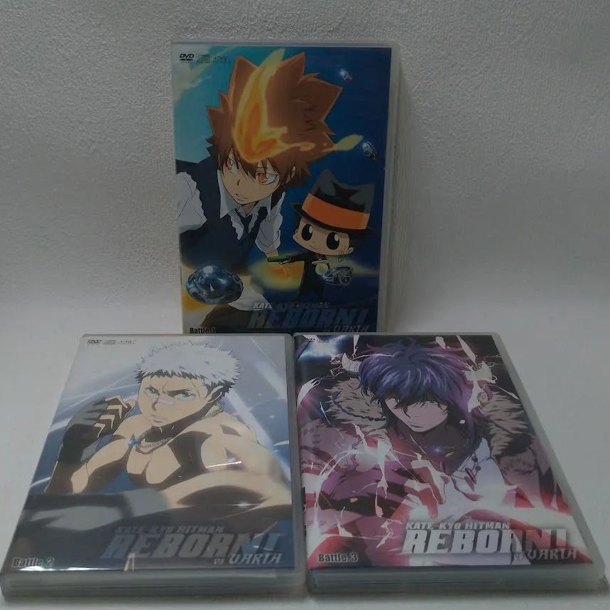 家庭教師ヒットマンREBORN! VSヴァリアー編 Battle,1,2,3【DVD3組