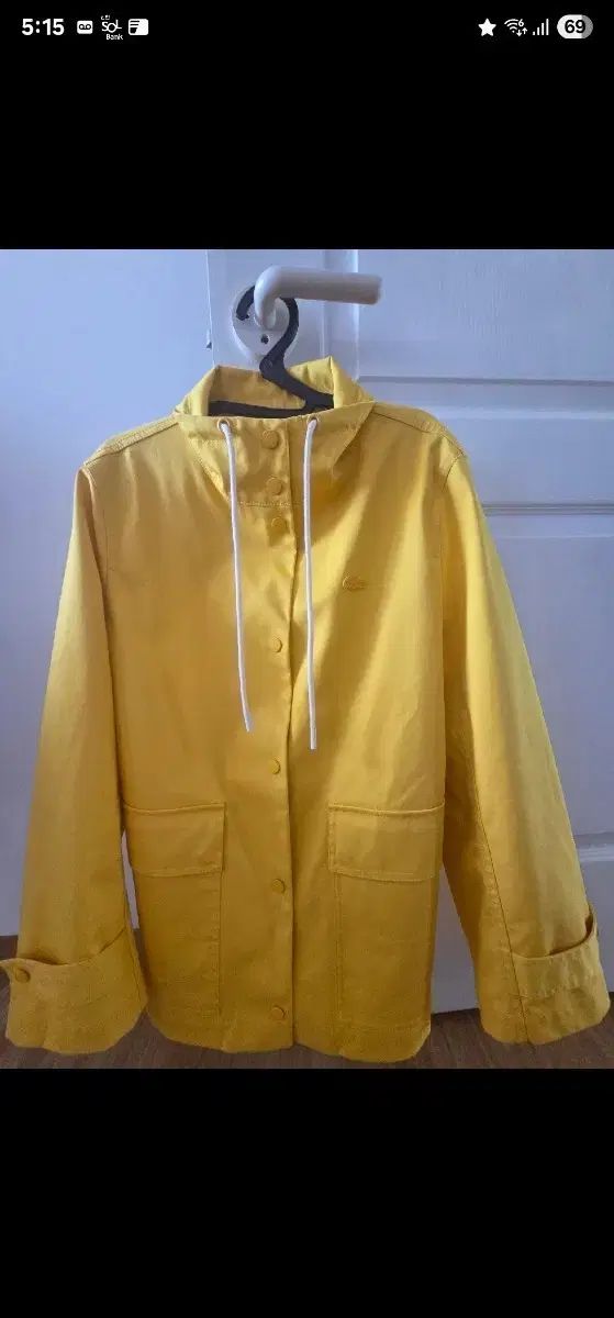 ラコステ イェロー ウィンドブレーカー ジャケット