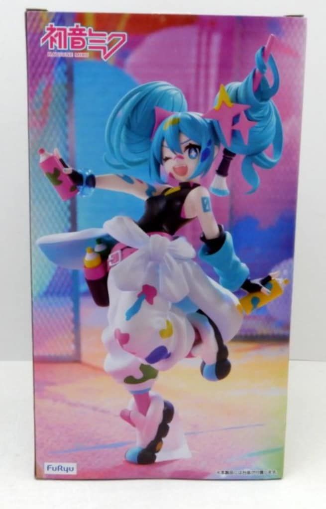 初音ミク ペイントガール フィギュア　6点 イラストレーター・くるみつ氏がデザインしたポップでキュートな