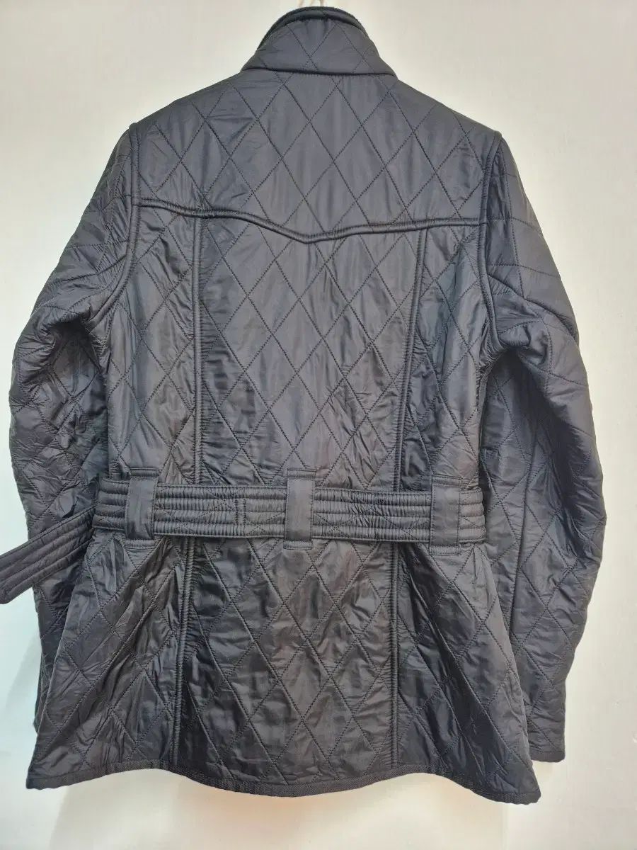  BARBOUR キルティング ジャケット ブラック UK 8 テーラードジャケット ジャケット アウター