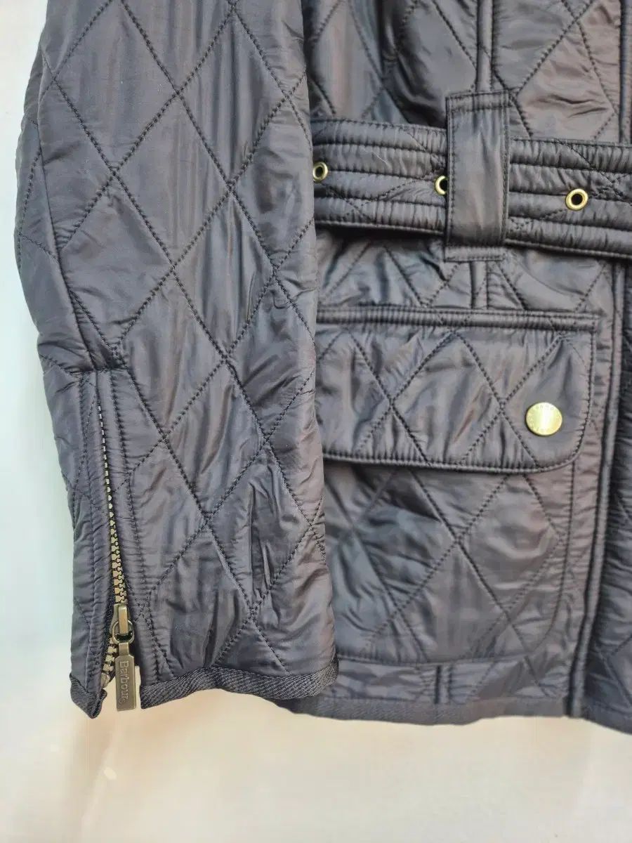 BARBOUR キルティング ジャケット ブラック UK 8