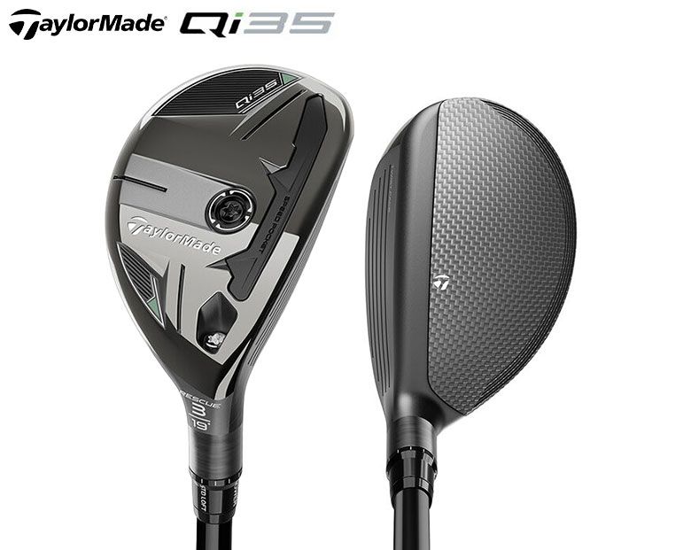 レフティー 左用 USモデル テーラーメイド Qi 35 レスキュー ユーティリティー アイアン コンボセット 8本組 4 5 6-P A UT ベンタス ブルー ハイブリッド カーボンシャフト KBSマックス85 MT スチールシャフト
