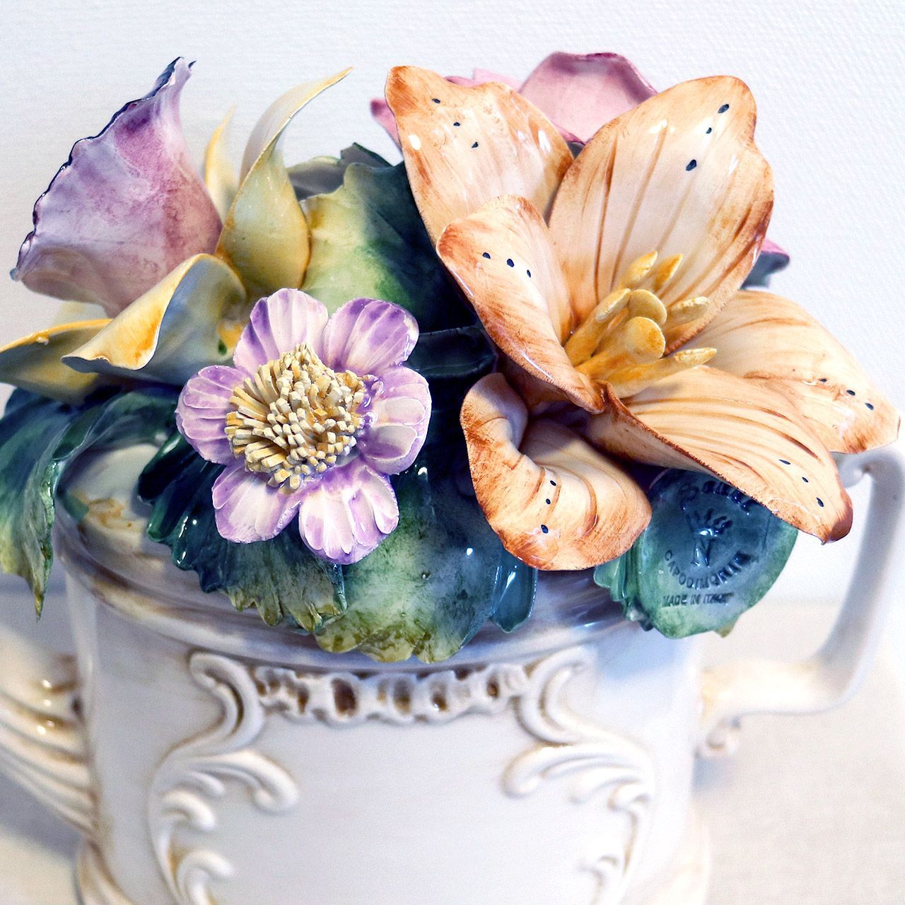 イタリア製 陶花 ジョウロ型 良い イタリア製 陶花 ジョウロ型 - メルカリ