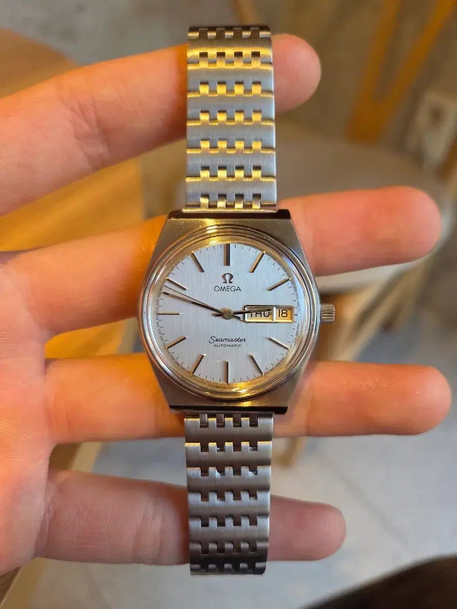 オメガ ヴィンテージ シーマスター オートマチック デイデイト 뻐뻐시
