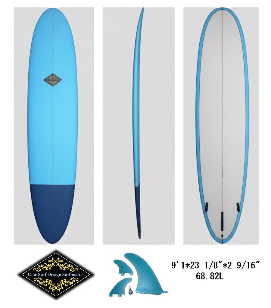 一部除く CMC SURF 9 1 サーフボード フィン付