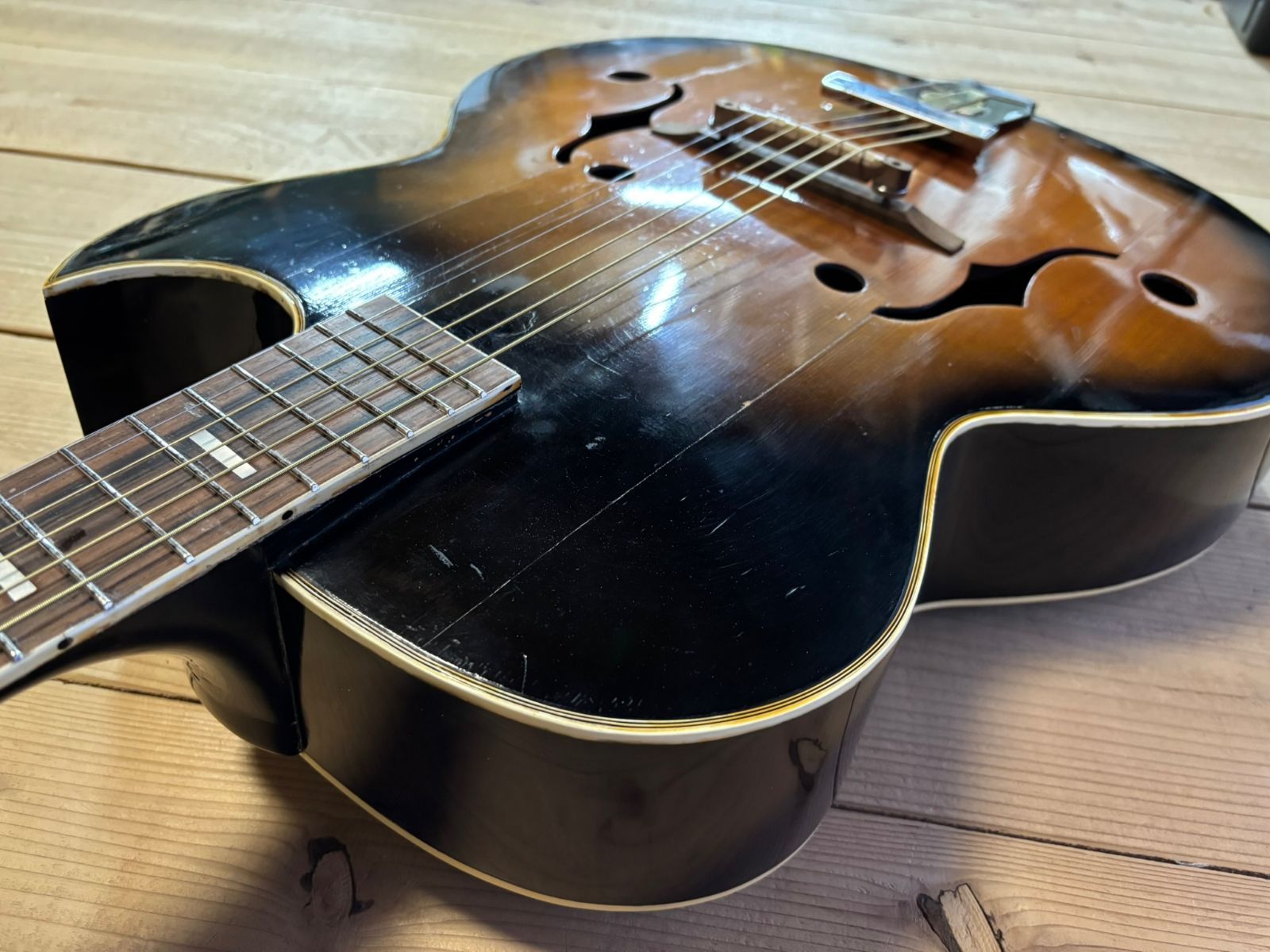 NARDAN NO.120 ナルダンピックギター アーチトップ 60年代ごろ日本製