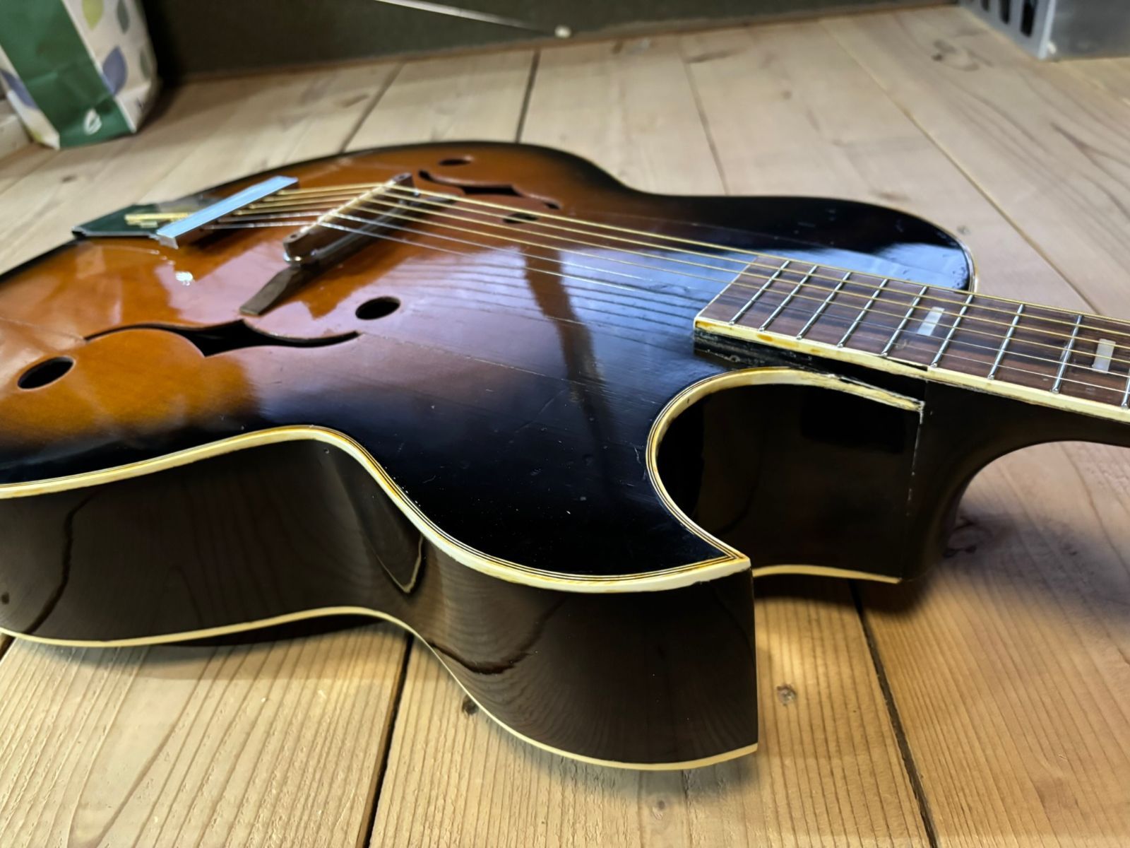 NARDAN NO.120 ナルダンピックギター アーチトップ 60年代ごろ日本製