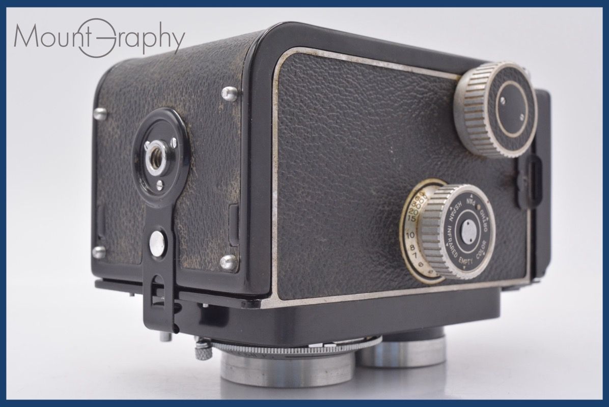  特別 コニカ Konica 85 mm F 3 5 前キャップ付 同梱無料 mj 7435 二眼レフカメラ フィルムカメラ