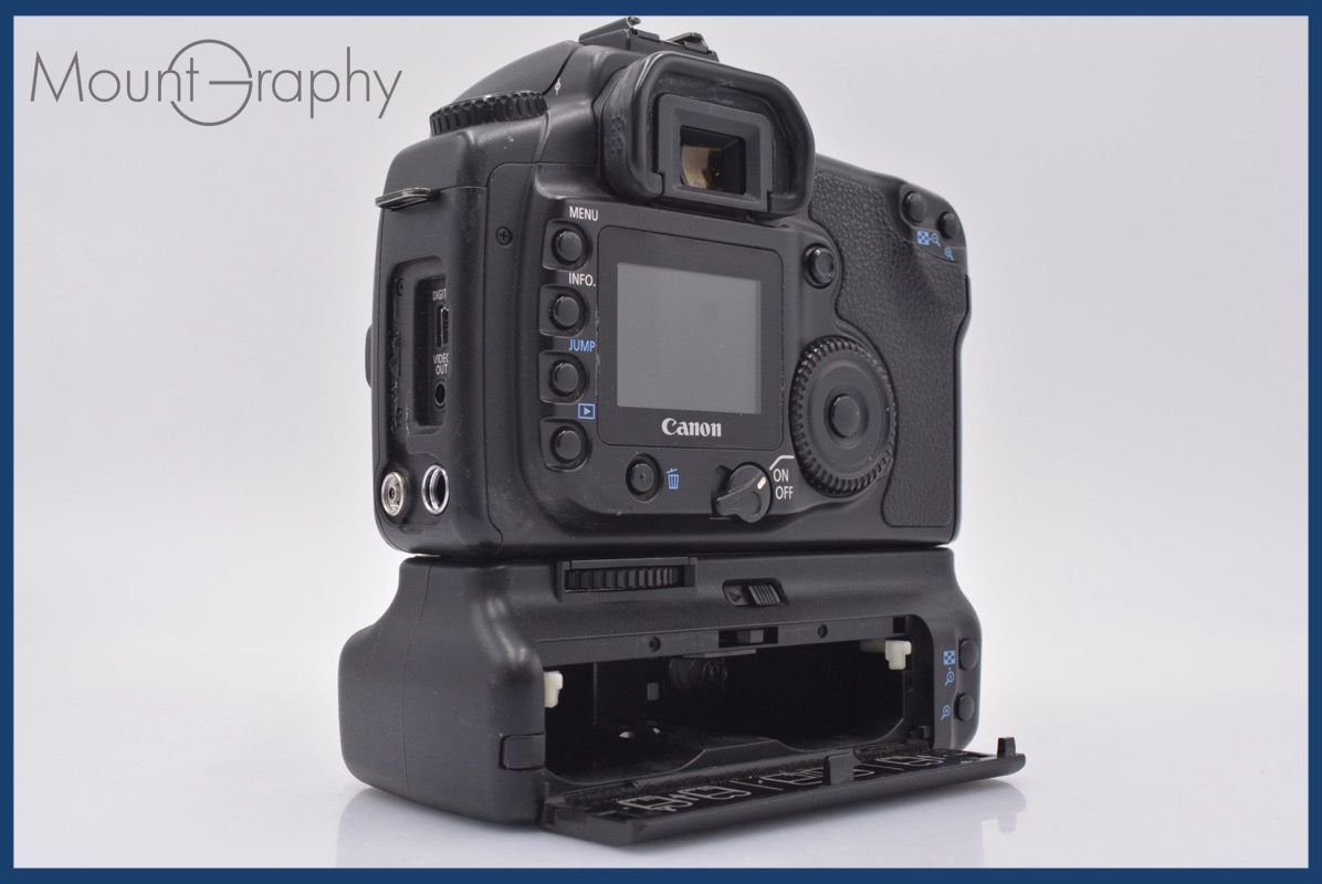  キヤノン Canon EOS 20 D BG E 2 バッテリーx 2付属 同梱無料 mj 7440 一眼レフカメラ(フィルム) フィルムカメラ